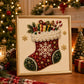 🎄✨ DIY-juleperlekunstsett – 5 festlige design, 3D-hevede perler og utstillingsramme inkludert | Juleveggdekor 🖼️🎨