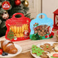💖 SISTE DAG – 50 % RABATT! 🎁 Enkel å fylle, enkel å forsegle 🎄 Festlige selvklebende godteposer – nisse- og snømannmotiv | Gjenlukkbare, mattrygge og perfekte for kjeks, sjokolade og små gaver 🎅⛄