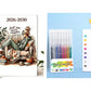 📚 5-årsplanlegger for 2026–2030 | Langsiktig månedsplanlegger og loggbok for målplanlegging for jobb, skole og hverdagen