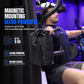 🧲 Magnetisk sportstaske – testet for bæreevne på 9 kg, med plass til drikkeflaske og mobil, samt skulderreim