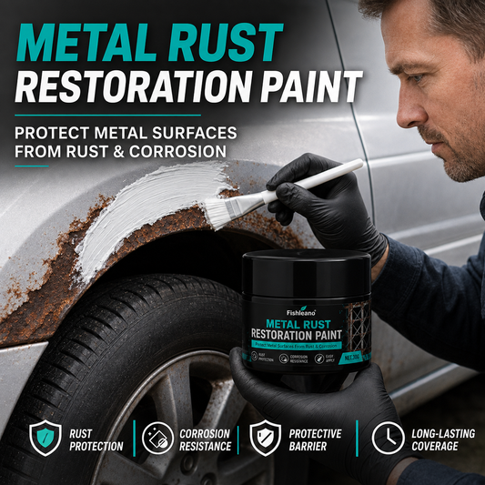 ⏰🔥BEGRENSET TID: bare 99,99 kr!🔧🏠 50 % RABATT! Svart rustbeskyttende reparasjonspasta for metall – frisker opp rustne porter, rekkverk og verktøy. Danner et beskyttende belegg, du trenger ikke bytte ut! 🛡️✨