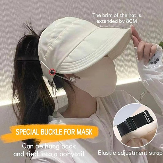 Utendørs UV-beskyttelse Hollow Top Solhatt