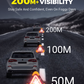 🔥 Kun i dag – 50 % rabatt! 🚗🆘 3-i-1 trekantet solcelledrevet nødvarsellys for veikanten ✨