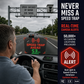 Head-up-display (HUD) – digitalt GPS-speedometer for bil