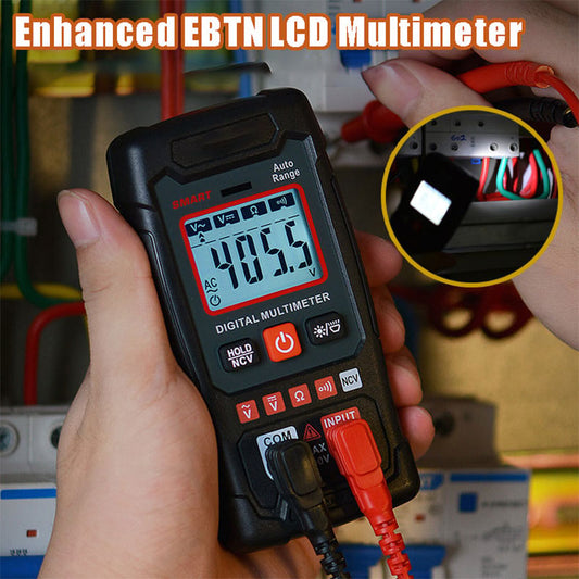 🔧⚡️ Smart multimeter mot forbrenning! 4000-tellers automatisk rekkevidde, håndflatestort nullfeil-måleverktøy ✨