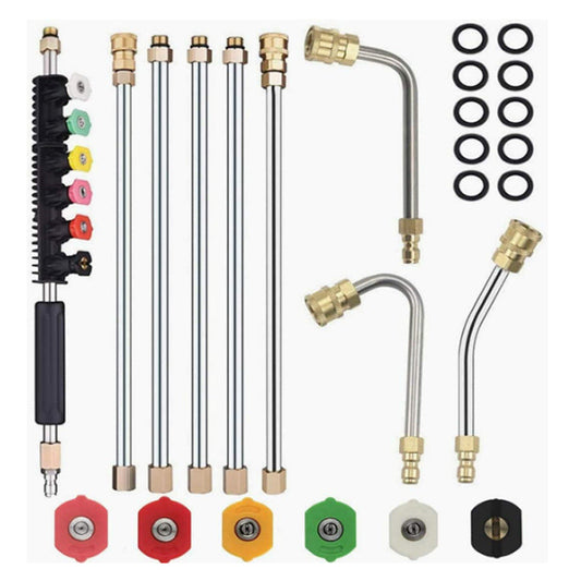 4000 PSI High-Pressure Cleaning Wand Set (10 PCS)