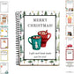 🎁70% OFF!!!-Ready for Christmas!🎅Christmas Gift Card Book, DIY Spiral-Bound Christmas Gift Card Holder Book🎁Personalized Xmas Gifts for Family, Festive & Party Supplies