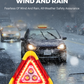 🔥 Kun i dag – 50 % rabatt! 🚗🆘 3-i-1 trekantet solcelledrevet nødvarsellys for veikanten ✨