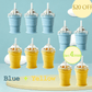 🧊 50% RABATT! Sammenleggbar Silikon Isball Drikkekopp – 2-i-1 Isform & Kopp! ❄️ Stor Isball – Holder Drikken Kald Lenger Uten Utvanning. 🎒 Kompakt & Bærbar – Perfekt for Tur, Strand & Hverdag. 🥤 Innebygd Sugerør & Lekkasjesikker