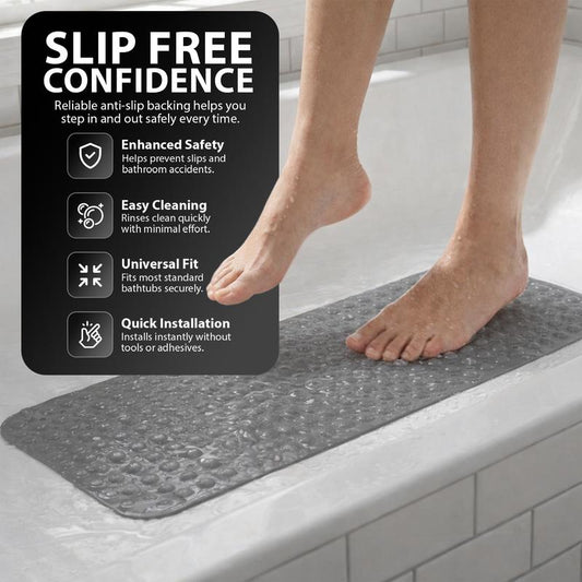 Begrenset tid! 50% på vår bestselgende badematte – glipp ikke sjansen til å gjøre badet tryggere 🛁🏠