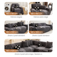 🛋️✨ Mykt, sklisikkert sofa trekk i plysj – 9 farger, 5 størrelser (180×130 cm til 180×420 cm) – Elegant beskyttelse for sofa med plass til 1–4+ personer 🏠💕