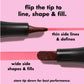 e.l.f Main Stain Lipliner Marker – Langvarig leppefargeverktøy for presis leppekontur (Skjønnhet og personlig pleie – sminketilbehør)