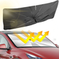 ☀️🚗 PROMO FLASH – 50 % DE RABAIS ! Pare-soleil pour pare-brise de voiture – Revêtement nano titane argenté, bloque 99 % des UV, pliable, étui capsule, léger (400 g), compatible avec tous les véhicules ✨