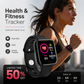 ⌚ Helse- & Treningssporing Smartklokke – Følg Skritt, Søvn & Kalorier! ✨ Vanntett & Lang Batteritid – Perfekt for Hverdag & Trening. 🔗 Bluetooth-tilkobling – Kjøp 3 for 10% Ekstra Rabatt! 🏃