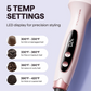 ⏰ Siste 4 timers salg! 💇‍♀️ 2-i-1 hårkam for fluffy styling ✨ Gir fyldig volum på bare minutter
