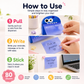 Continuous-Dispensing Translucent Sticky Notes – product image