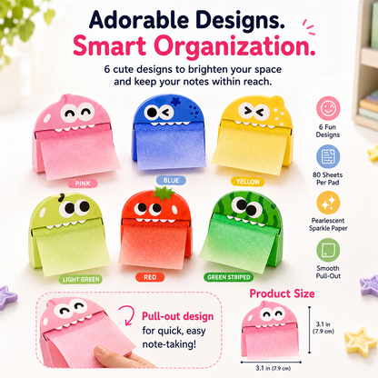 Continuous-Dispensing Translucent Sticky Notes – product image
