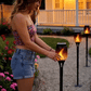 💖 Outdoor Garden Torch Solar Lamps 🏡💡