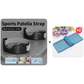 🦵 50% RABATT – Premium knestøtte i silikone – 8mm V-formet pude – støtdemping – avansert åndbarhet – justerbar – lett – for aktiv bruk