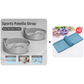 🦵 50% RABATT – Premium knestøtte i silikone – 8mm V-formet pude – støtdemping – avansert åndbarhet – justerbar – lett – for aktiv bruk