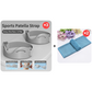 🦵 50% RABATT – Premium knestøtte i silikone – 8mm V-formet pude – støtdemping – avansert åndbarhet – justerbar – lett – for aktiv bruk