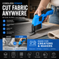 ✂️ 50 % RABATT NÅ! 🔋 Bærbar håndholdt oppladbar elektrisk stoffsaks – skarpt blad, lang batterilevetid og presise kutt 🧵