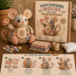 ⏳ TIDSBEGRENSET TILBUD – 50% RABATT! 🐭🧵 Patchwork-mus DIY-sett – lag din egen søte mus med enkelt syprosjekt! ✂️✨