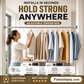 🔥 50 % RABATT I BEGRENSET TID! 🥼👚 Skap oppbevaringsplass når som helst, hvor som helst! Justerbar stang uten boring – trykkstang