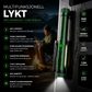 🔦 Magnetisk pennelykt i aluminium – 600 lumen, XPG+COB, 7 lysmoduser, Type-C. Sterk magnet i hode og hale – tåler regn og støt! 💪🌧️