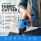 ✂️ 50 % RABATT NÅ! 🔋 Bærbar håndholdt oppladbar elektrisk stoffsaks – skarpt blad, lang batterilevetid og presise kutt 🧵