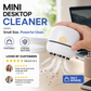 🧹 50% RABATT! Bærbar Mini Skrivebordsstøvsuger – Fjerner Smuler & Støv Fra Tastaturer! ✨ 65×63mm Kompakt – Perfekt for Hjemmet, Kontoret & Bilen. 🔋 Sterk Suging – Kjøp 3 for 10% Ekstra Rabatt! 🖥️