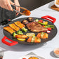 Icke-stickande elektrisk grillplåt 40x25 cm | 50% rabatt