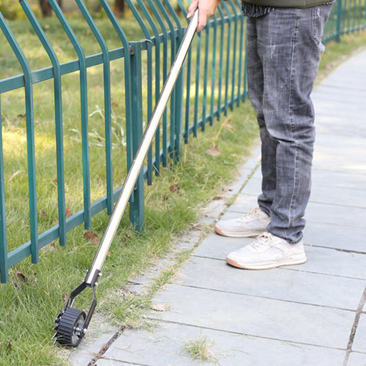 Wheel Rotary Lawn Edger with Adjustable Handle