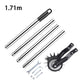 Wheel Rotary Lawn Edger with Adjustable Handle
