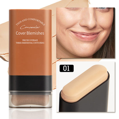 ✨2025 for Best Hydrating Lightweight Foundation Stick with Brush