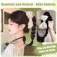 Butterfly Knot Hair Clip Ponytail Wig