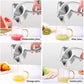 ⚡【Juicer i rustfritt stål】— 50% RABATT BLINDSALG! Lag en «vitamin-tornado» på 30 sekunder! 🍹🔥