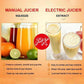 ⚡【Juicer i rustfritt stål】— 50% RABATT BLINDSALG! Lag en «vitamin-tornado» på 30 sekunder! 🍹🔥