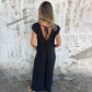 💖Begrenset salg 50% OFF💖V-hals leopardmønstret og ensfarget jumpsuit for kvinner