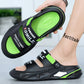 Chunky, polstrede sandaler med svellelignende grep