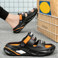 Chunky, polstrede sandaler med svellelignende grep