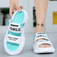 Chunky, polstrede sandaler med svellelignende grep