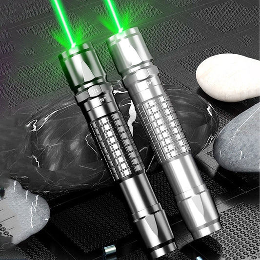 Laserlommelykt med fargemønster