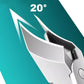 🔥2025 Hot Sale🔥 Anti-Splash 25 ° skrå kant Nail Clipper 3-delt sett