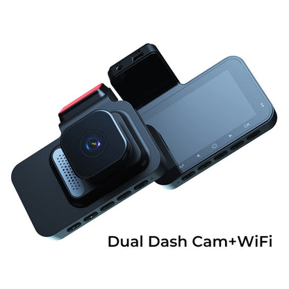 1080P WiFi Dual Dash Cam med nattesyn