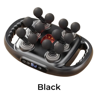 🔥 50% RABATT! Multifunksjonell 12-Hodet Massasjepistol – Kraftig Dypvevsmassasje med Stille Motor! 💪 12 Utbyttbare Hoder & Justerbar Hastighet – Perfekt for Restitusjon & Smertelindring. 🔋 120 Minutters Batteritid