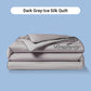 🎁Gjør deg klar for sommeren - ❄️ Vaskbar 、 avkjølende 4-delt seng er-silke linen🛏️