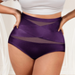 💖 Siste dag – kjøp 1, få 3 pakker! Høytaljede formende truser med knyting – plus size størrelser