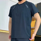 Herre lett casual T-skjorte og shorts, 2-delers sett