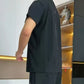 Herre lett casual T-skjorte og shorts, 2-delers sett